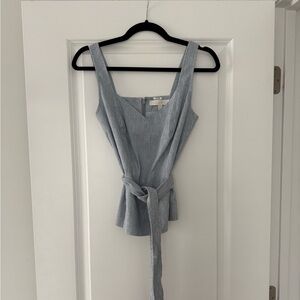 Etcetera Light Blue Tank Top
